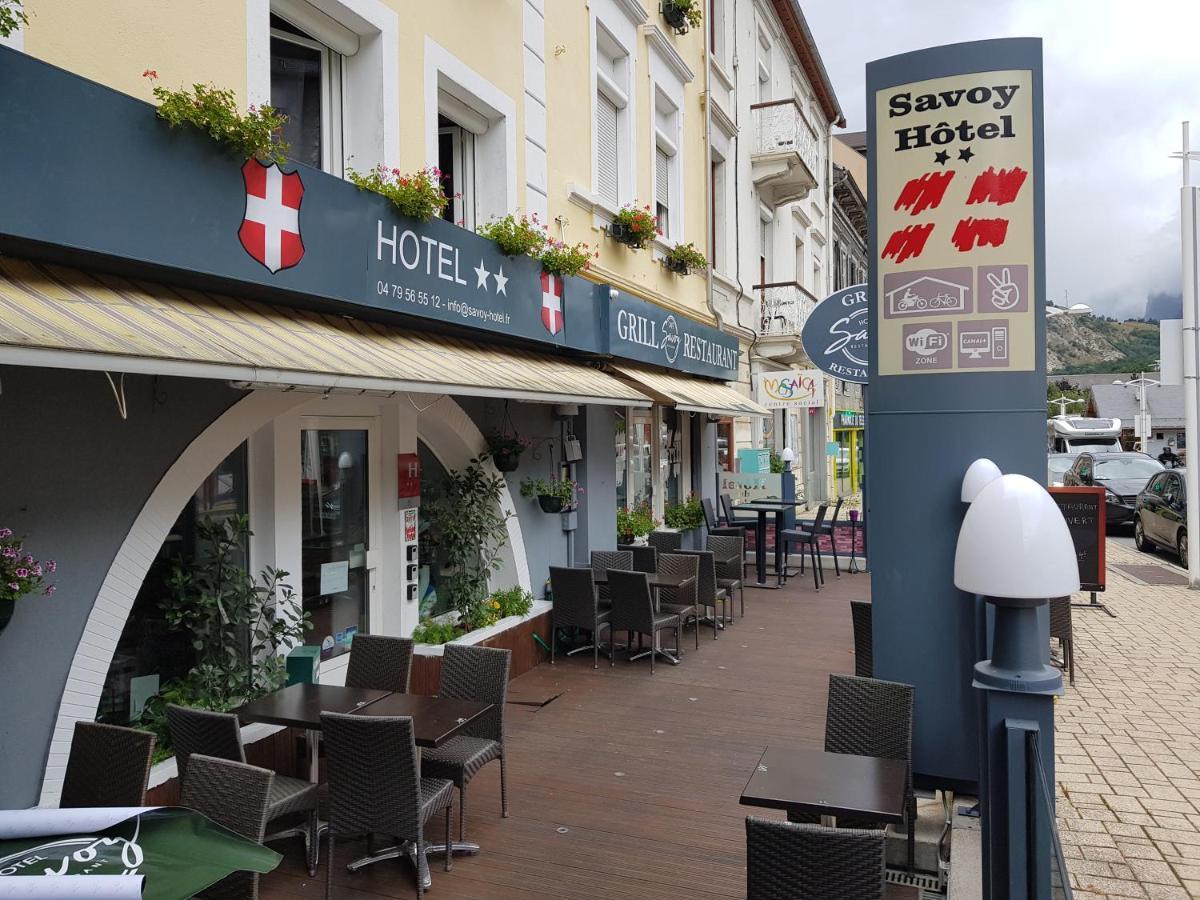 Savoy Hotel & Restaurant Saint-Michel-de-Maurienne Exterior photo